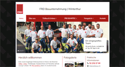 Desktop Screenshot of freibauen.ch